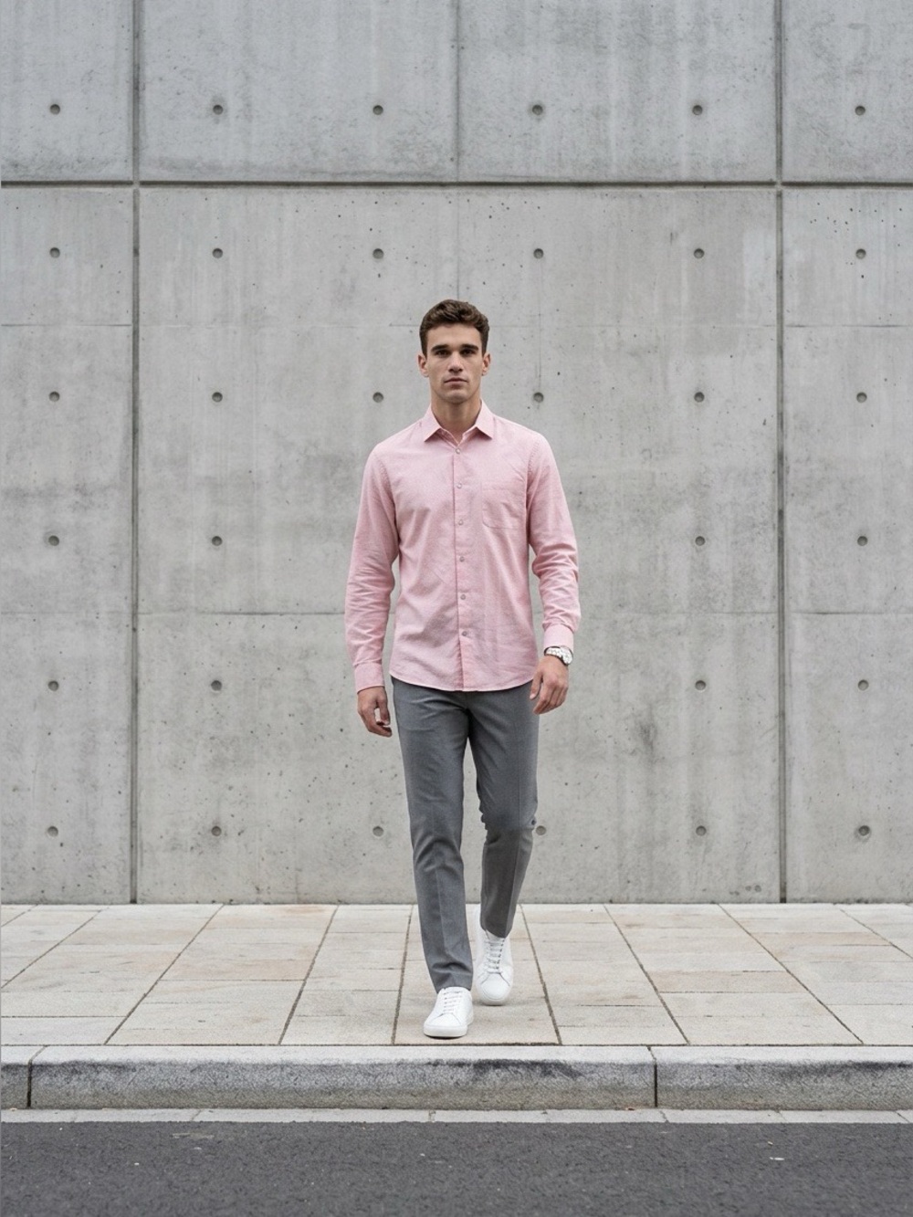 Men’s long sleeve dress shirt - Calvin Klein